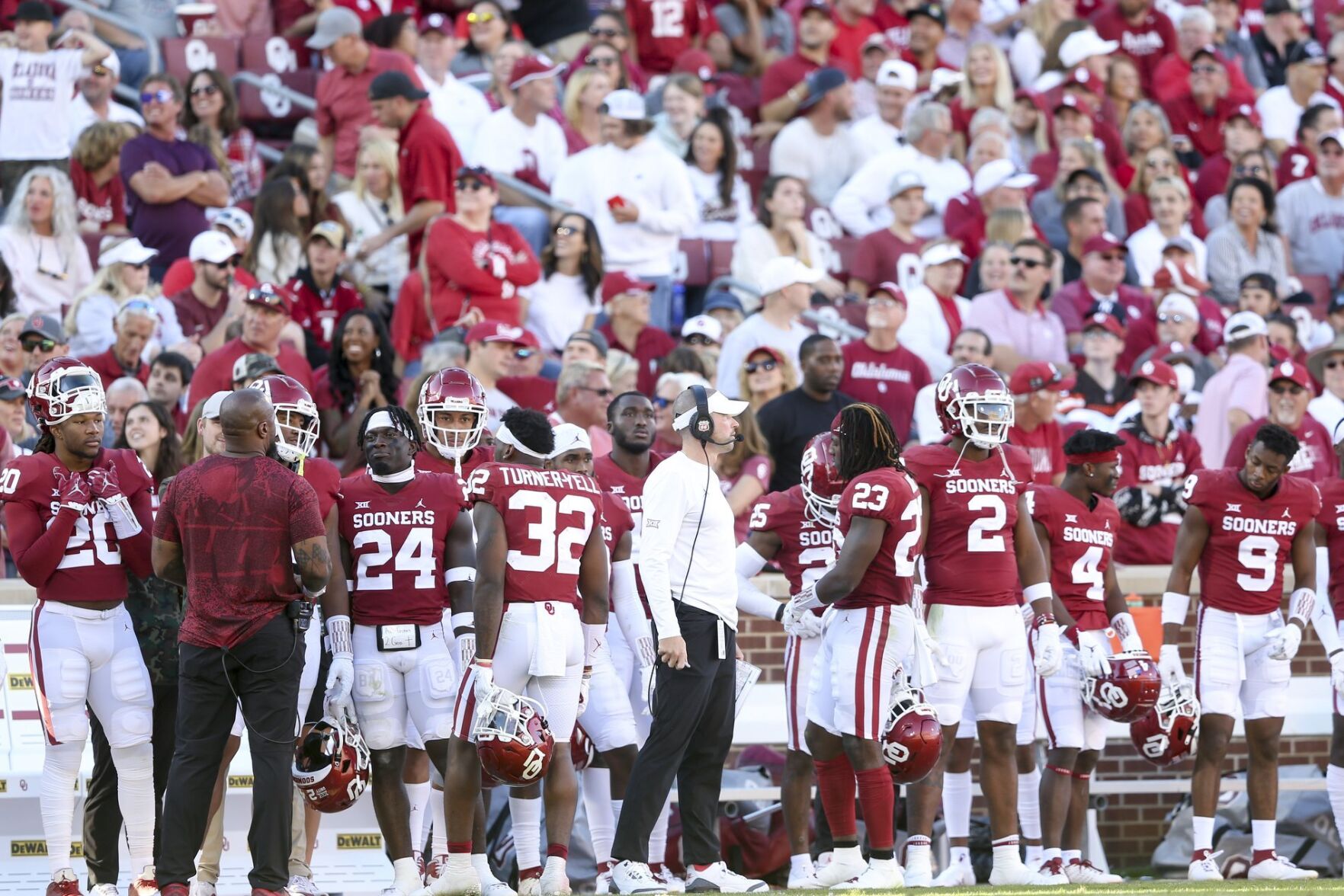 Oklahoma vs Texas Tech